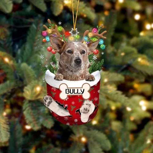 Vista 109 de IZI POD Affenpinscher Adorno de Navidad personalizado para perro, adorno de bolsillo de nieve para perro para árbol de Navidad, adorno acrílico