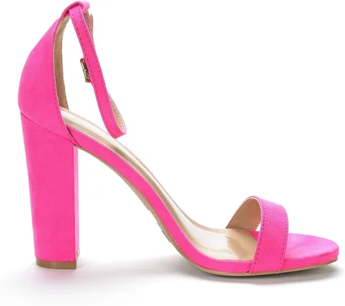 Vista 4 de DREAM PAIRS - Sandalias de tacón alto para mujer