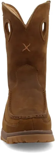 Vista 3 de Twisted X Botas Tech X de 12 pulgadas para hombre, punta cuadrada ancha con Tech X