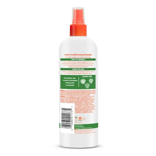 Vista 10 de Cantu Care for Kids - Juego de régimen de cuidado del cabello con champú de gran tamaño + acondicionador + desenredante + acondicionador sin