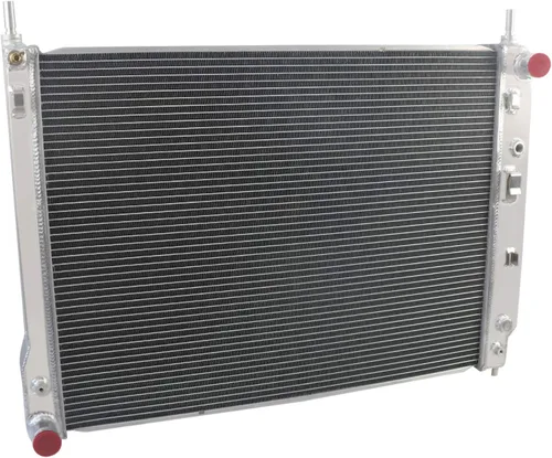 Vista 3 de Radiador de aluminio de 3 filas compatible con Chevy Captiva Sport 2008-2015 Saturn Vue 2008-2010