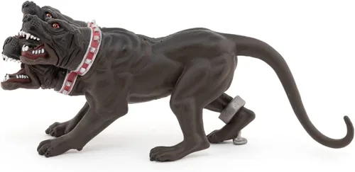 Vista 3 de Papo - Figura realista de Cerberus - A partir de 3 años - Colección Fantasía y Medieval - Juego creativo de criatura legendaria - Juguete de idea