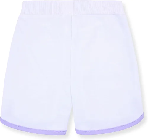 Vista 7 de Studio 3 Paquete de 3 pantalones cortos para niñas, pantalones cortos de algodón con diseño de delfín de rizo francés para niñas, sala de estar