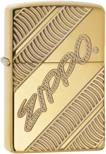 Vista 14 de Zippo Encendedor de bolsillo con diseño de patrón de 540 colores que brilla en la oscuridad Logotipo de 540 colores que brillan en la oscuridad