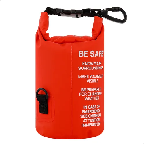 Vista 2 de Breakwater Supply Mochila impermeable Meanhigh Dry Bag de 25L y kit de primeros auxilios de supervivencia impermeable