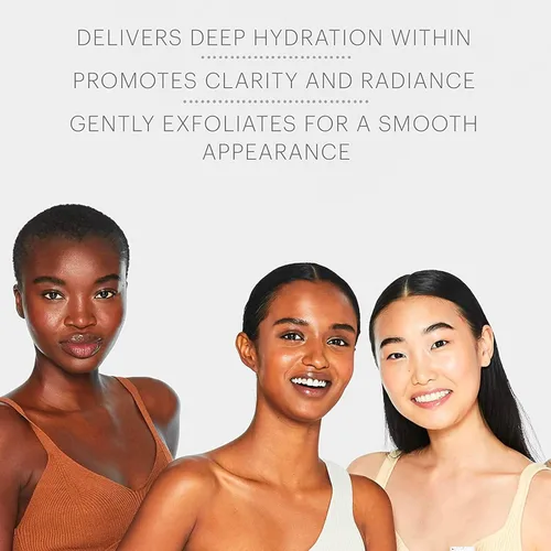 Vista 5 de Glo Skin Beauty Hydra-Bright AHA - Set de cuidado de la piel de tamaño mini de viaje, limpiador de gel espumoso e hidratante ligero para una piel
