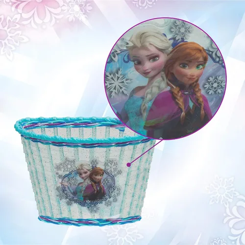 Vista 2 de Disney Frozen Kids' Bike Basket and Streamers