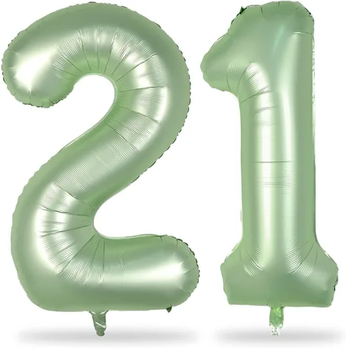 Vista 87 de Globos negros del número 10 para decoraciones de cumpleaños número 10, globos de helio de mylar de lámina de 40 pulgadas negros del número 1 & 0