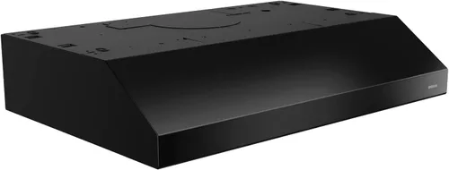 Vista 3 de Broan-NuTone BCSD136BL Glacier - Campana extractora de cocina con luz, extractor para debajo del gabinete, Negro, 36 pulgadas