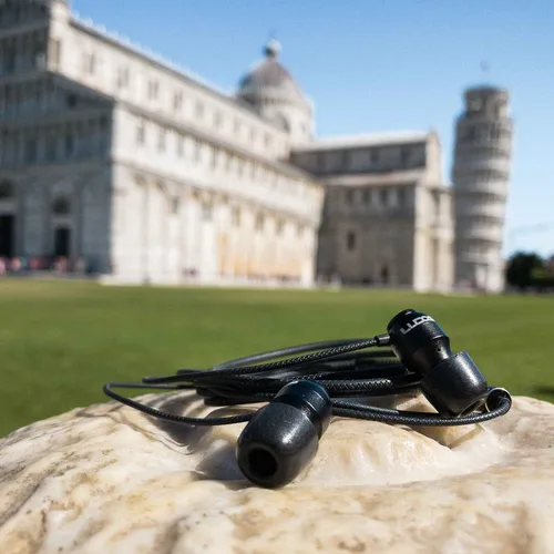 Vista 5 de Auriculares con cable Ludos Clamor, auriculares intraaurales, 5 años de garantía, auriculares con micrófono, auriculares con aislamiento de ruido