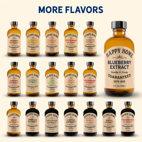 Vista 8 de Happy Home Sabor natural de arándanos premium - Certificado Kosher, 4 onzas.