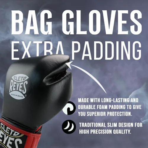 Vista 3 de CLETO REYES Guantes de boxeo profesionales con acolchado extra para entrenamiento, sparring y puñetazos para hombres y mujeres, MMA