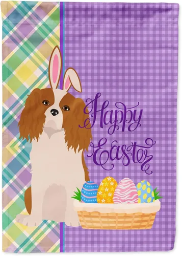 Vista 91 de Caroline's Treasures WDK4925GF Bandera de Pascua Airedale Terrier negra y tostada, tamaño jardín, bandera decorativa para patio exterior, patio