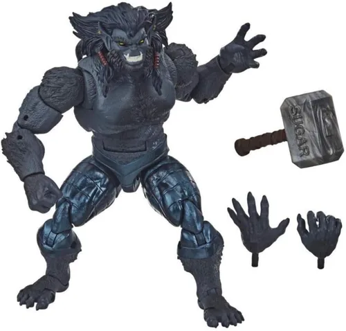 Vista 4 de X-Men Marvel Legends Wave 5 - Paquete de la serie BAF Sugar Man (7 artículos)
