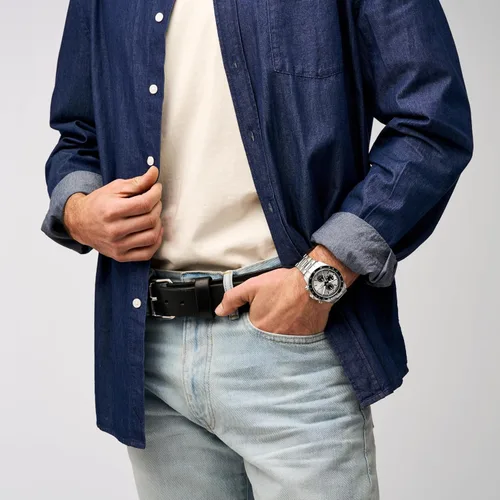 Vista 4 de Fossil Men's Watch, Autocross Multifunction Stainless Steel Watch for Men Plateado