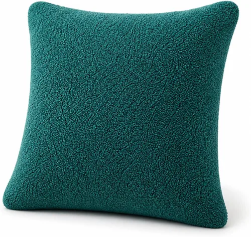 Vista 42 de Reafort Fundas de almohada ultra suaves de sherpa de tamaño estándar de 20 x 26 pulgadas, paquete de 2 con cierre de cremallera