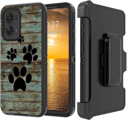 Vista 149 de Funda para Moto G Stylus 5G 2023 con funda de clip para cinturón y soporte, resistente de doble capa, resistente a prueba de golpes, para Motorola