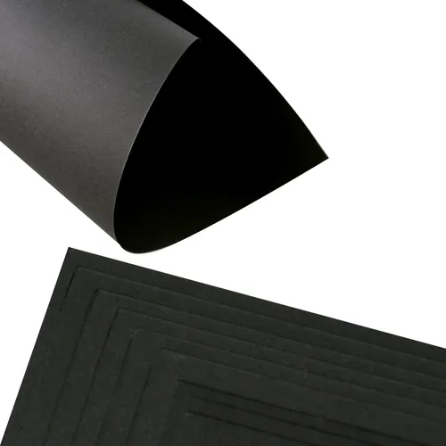 Vista 5 de Cartulina negra – 12 x 12 pulgadas, 85 libras, papel de cartulina perfecta para álbumes de recortes, manualidades, tarjetas de visita, 30 hojas