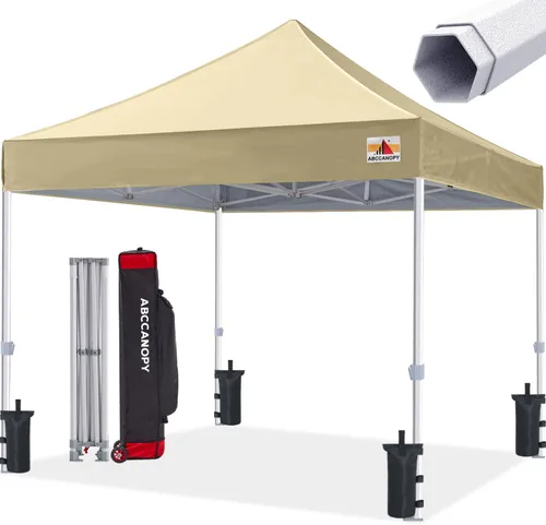 Vista 58 de ABCCANOPY Commercial Pop Up Canopy Tent 10x10 Premium-Series, Black