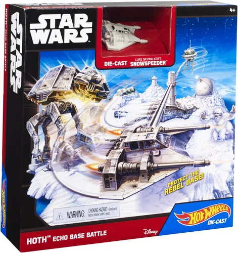 Vista 5 de Hot Wheels Star Wars Starship Hoth Trackset