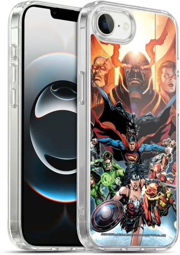 Vista 146 de Head Case Designs Funda de gel con licencia oficial de la Liga de la Justicia DC Comics #10 Darkseid War Comic Book Cover