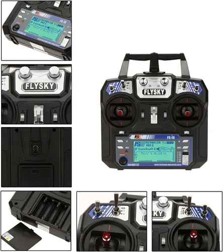 Vista 5 de GoolRC Flysky FS-i6 AFHDS 2A 2.4GHz 6CH Transmisor sistema de radio para RC helicóptero planeador con receptor FS-iA6 modo 2