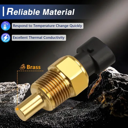 Vista 2 de Sensor de temperatura del refrigerante, sensor de temperatura del agua ECT, sensor de temperatura compatible con Buick Regal Lucerne Lacrosse