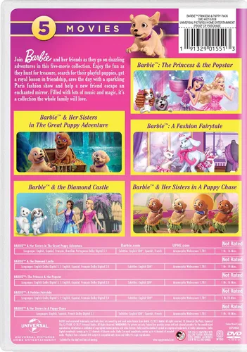 Vista 2 de Barbie Princess & Puppy Pack DVD