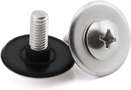 Vista 3 de Paquete de 2 pomos universales para tapa de olla, silicona anticalor de 2.2 pulgadas, repuesto de base de utensilios de cocina, mango circular