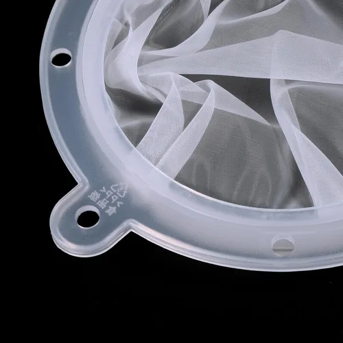 Vista 3 de PATIKIL Filtro de alimentos de 5.4 pulgadas de diámetro exterior, 100 filtros de malla para cocina, coladores de malla fina para jugo, café