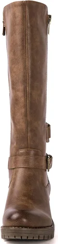 Vista 4 de GLOBALWIN Women's Chunky Low Heels Boots Knee High Boots For Women