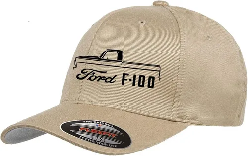 Vista 12 de 1967-1972 Ford F100 F-100 Pickup Truck Diseño Clásico de Contorno Flexfit sombrero Gorra
