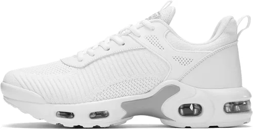Vista 3 de Zapatillas deportivas de moda antideslizantes con cámara de aire para hombre, zapatos para correr, entrenamiento atlético, tenis y baloncesto