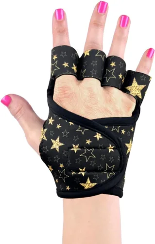 Vista 11 de G-Loves Womens Gelometrics G3 Gel Padded Neoprene Gloves for Wrist Support Pilates and Lagree No-Slip Extreme Silicone