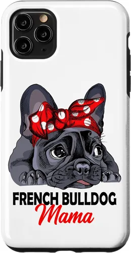 Vista 13 de French Bulldog Mama Frenchie Frauchen Case for iPhone 17