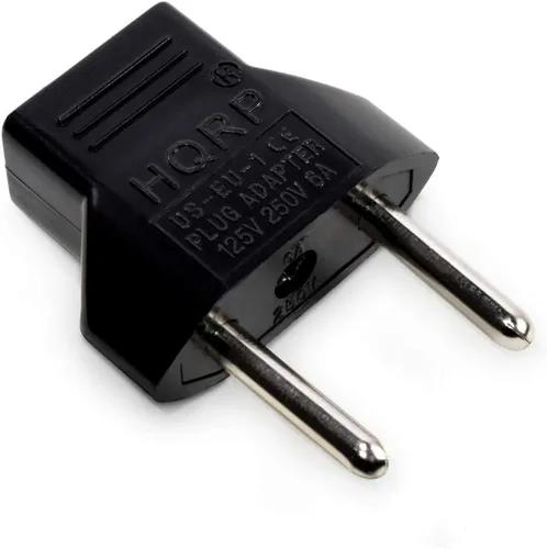 Vista 7 de HQRP Adaptador de CA compatible con videocámara Canon VIXIA HF-R800, R82, R80 + adaptador de enchufe europeo