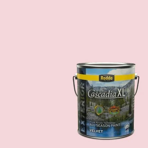 Vista 153 de Rodda Paint CASCADIA ZERO - Pintura plana e imprimación para interiores en uno, cuarto de galón, rosa Mullen