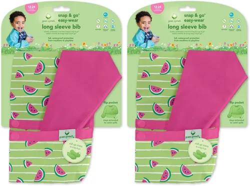 Vista 18 de Babero de manga larga Snap & Go Easy Wear