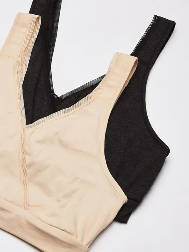 Vista 2 de PLAYTEX Sujetador de lactancia para mujer, paquete de 2 unidades, Us02pk