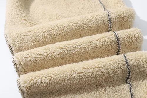 Vista 6 de Gihuo Pantalones de forro polar cálidos de invierno para hombre