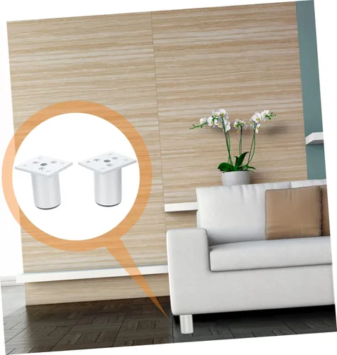 Vista 9 de OSALADI Patas ajustables de los muebles 2pcs patas de mesa modernas para el gabinete de la TV del aparador