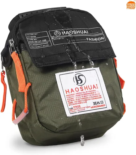 Vista 6 de Bolso de hombro impermeable pequeño Messenger Cross Body Bag para tableta al aire libre