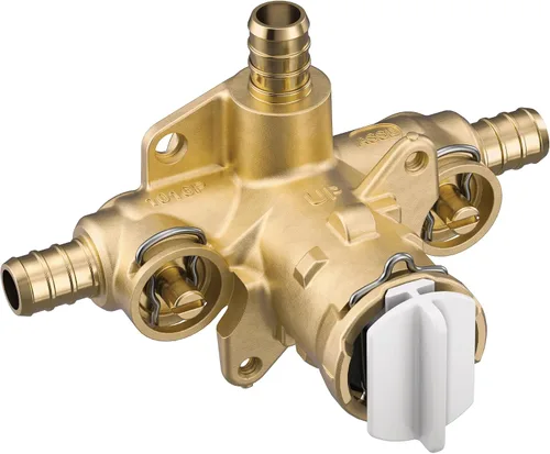 Vista 10 de Moen 2360PF M-Pact - Válvula de equilibrio de presión Posi-Temp con conexión PEX de anillo de crimpado de 1/2 pulgada