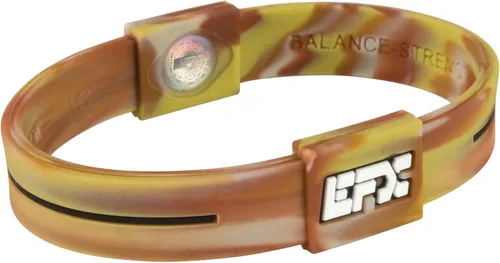 Vista 24 de EFX Pulsera de equilibrio de rendimiento, pulsera de silicona para atletas Negro/Azul