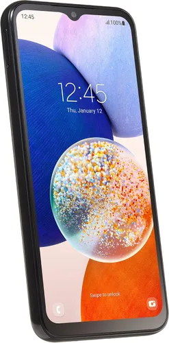 Vista 6 de TracFone Samsung Galaxy A14 5G, 64GB, negro - Smartphone prepagado (bloqueado) (renovado)