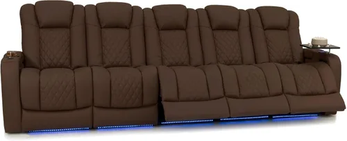 Vista 27 de Seatcraft Virtuoso 365 - Asiento de cine en casa (3 unidades), color ébano