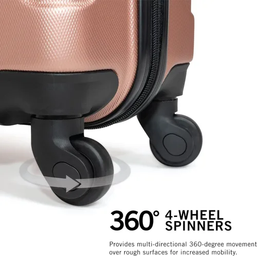 Vista 4 de Kenneth Cole Reaction Out Of Bounds - Equipaje de transporte vertical, Rose gold), 5705042RG