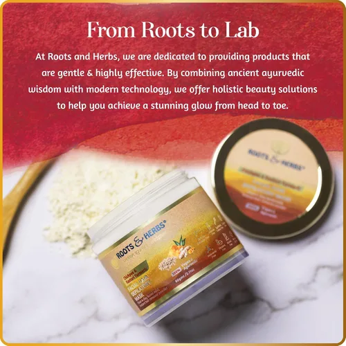 Vista 5 de Chickpea & Kasturi Turmeric - Polvo de depilación facial para hombres y mujeres, mentón, mandíbula y labios superiores, máscara depiladora