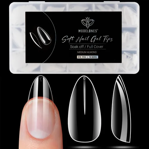 Vista 10 de Modelones - Juego de pegamento en gel para uñas de 9 en 1 con cepillo, gel de uñas de 15 ml para strass, gel de base, kit de gel de uñas de arte