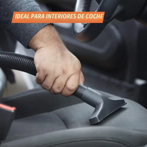 Vista 4 de Armor All® AA155 Aspiradora portátil húmeda/seca de 1.5 galones y 2 HP pico, naranja